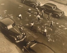 Arthur Leipzig Chalk Games, Brooklyn, N.Y., 1950