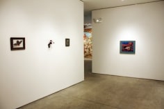 Installation view, Charles Marsh, Working in Secret: Assemblage and Collage, 1990-2000, George Adams Gallery, New York, 2012.