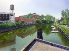Andrew Lenaghan, 'Gowanus Canal from Carroll St Bridge,' 2011