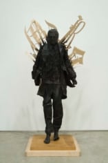 Lesley Dill Standing Man with Radiating Words, 2006