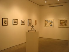 Installation view, H.C. Westermann, Woodcuts, Linocuts, and Lithographs 1962-1975,​ George Adams Gallery, New York, 2010.