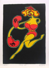 Peter Saul Commie Girl, 1967
