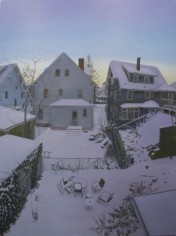 Andrew Lenaghan, Bedroom Window View #4 (Winter), 2013