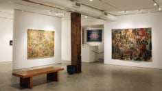 Installation view, James Barsness, A Survey of Paintings, 1996-2008, George Adams Gallery, New York, 2012.