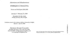 Enrique Chagoya Show Announcement Card