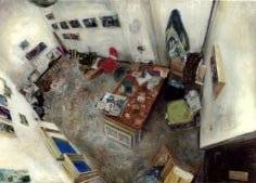 Amer Kobaslija Artist in His Studio, 2004
