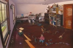Andrew Lenaghan Sarah in the Studio with Dinosaurs, 2003