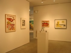 Installation view, H.C. Westermann, Woodcuts, Linocuts, and Lithographs 1962-1975,​ George Adams Gallery, New York, 2010.