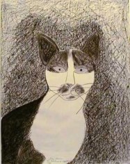Joan Brown 'The Adolescent Cat #2,' 1983
