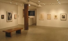 Installation view, Different Strokes: 20th Century Drawing, George Adams Gallery, New York, 2010.