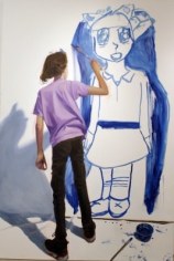 Andrew Lenaghan, Sarah Painting (Sarah Collaboration), 2014