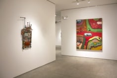 Installation view, Roy De Forest, Selected Works, 1960-1969, George Adams Gallery, New York, 2013.