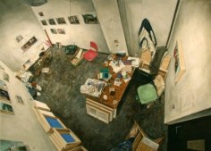Amer Kobaslija Artist in His Studio, 2006