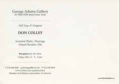 Don Colley Show Announcement (continued)