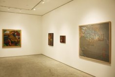 Installation view, Jack Beal, Alfred Leslie, and Philip Pearlstein and the Emergence of a New Realism: Paintings and Drawings, 1960-1990, George Adams Gallery, New York, 2012.