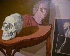 Jack Beal Self-Portrait with Anatomy No. 3, 1986-87