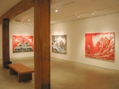 Enrique Chagoya Exhibition Installation
