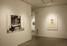 Installation view, Alfred Leslie, Figure Drawings from 1976-1983, George Adams Gallery, New York, 2012.