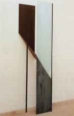 GNOMON&#039;S PARADE (SIDE), 1980, Etched glass and steel