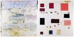 Joan Snyder, Free To Imagine / Like My Child (Diptych), 1985