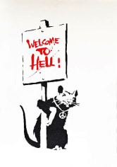 Banksy (b. 1974)  Welcome to Hell, 2004