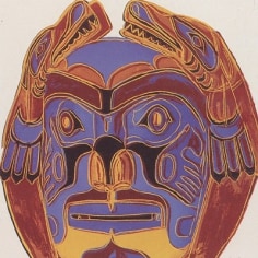 Cowboys and Indians-- Northwest Coast Mask