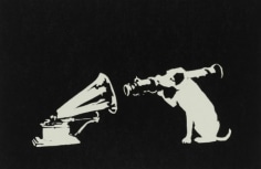Banksy (b. 1974)  His Master's Voice, 2003