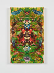 Philip Taaffe Composition with Frogs I, 2021