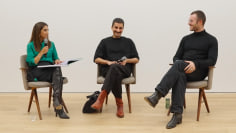Salman Toor in conversation with Asthma Naeem and Evan Moffitt, Luhring Augustine Tribeca, November 17, 2022