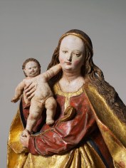 Virgin and Child with Angels (detail), Lower Bavaria