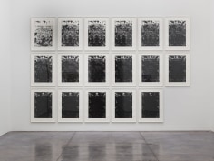 Prints and Editions  Installation view  January 25 &ndash; February 23, 2019  Luhring Augustine, New York  Pictured: Glenn Ligon