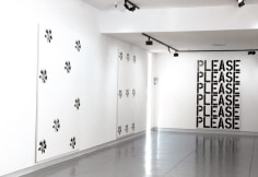 Christopher Wool, Installation view