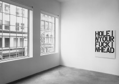 Christopher Wool Installation view