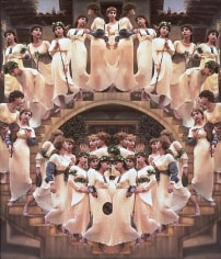 Yasumasa Morimura Angels Descending Staircase, 1991