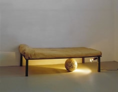 Michelangelo Pistoletto Sfera sotto il letto (Sphere Under the Bed), 1965 - 1966