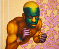 Ed Paschke Boxer with Masque, 2004