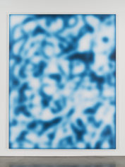 Jeff Elrod, Untitled (blue blur), 2016
