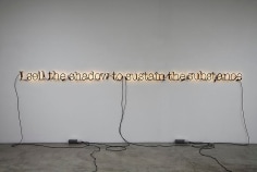 Glenn Ligon, Untitled (I Sell the Shadow to Sustain the Substance), 2006
