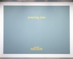 Birgir Andr&eacute;sson Pouring Rain, 2007