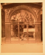 Eugene Atget Boutique Empire. 21 rue du Faubourg Saint-Honore, 1902-03