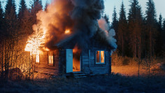 Ragnar Kjartansson Scenes from Western Culture, Burning House, 2015&nbsp;