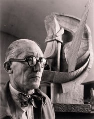 Wilhelm Maywald Portrait of Le Corbusier, 1948