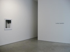 Luisa Lambri Installation view