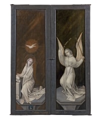 The Master of 1499&nbsp;(Ghent or Brussels, fl. c. 1490-c. 1520), Outer wings of the&nbsp;Triptych of the Virgin and Child depicting the Annunciation of the Virgin