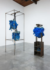 Roger Hiorns, Installation view