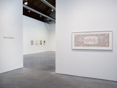 Prints and Editions, Installation view, January 25 &ndash; February 23, Luhring Augustine, Pictured: Sanya Kantarovsky, Tom Friedman