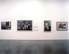 Portraits of Artists, Installation view