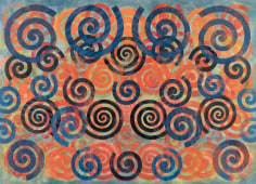 Philip Taaffe Spiral Painting II, 2015  