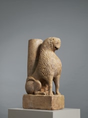 A seated lion, Apulia,&nbsp;Southern Italy