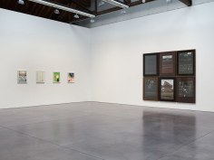 Prints and Editions  Installation view  January 25 &ndash; February 23, 2019  Luhring Augustine, New York  Pictured from left: Sanya Kantarovsky, Reinhard Mucha